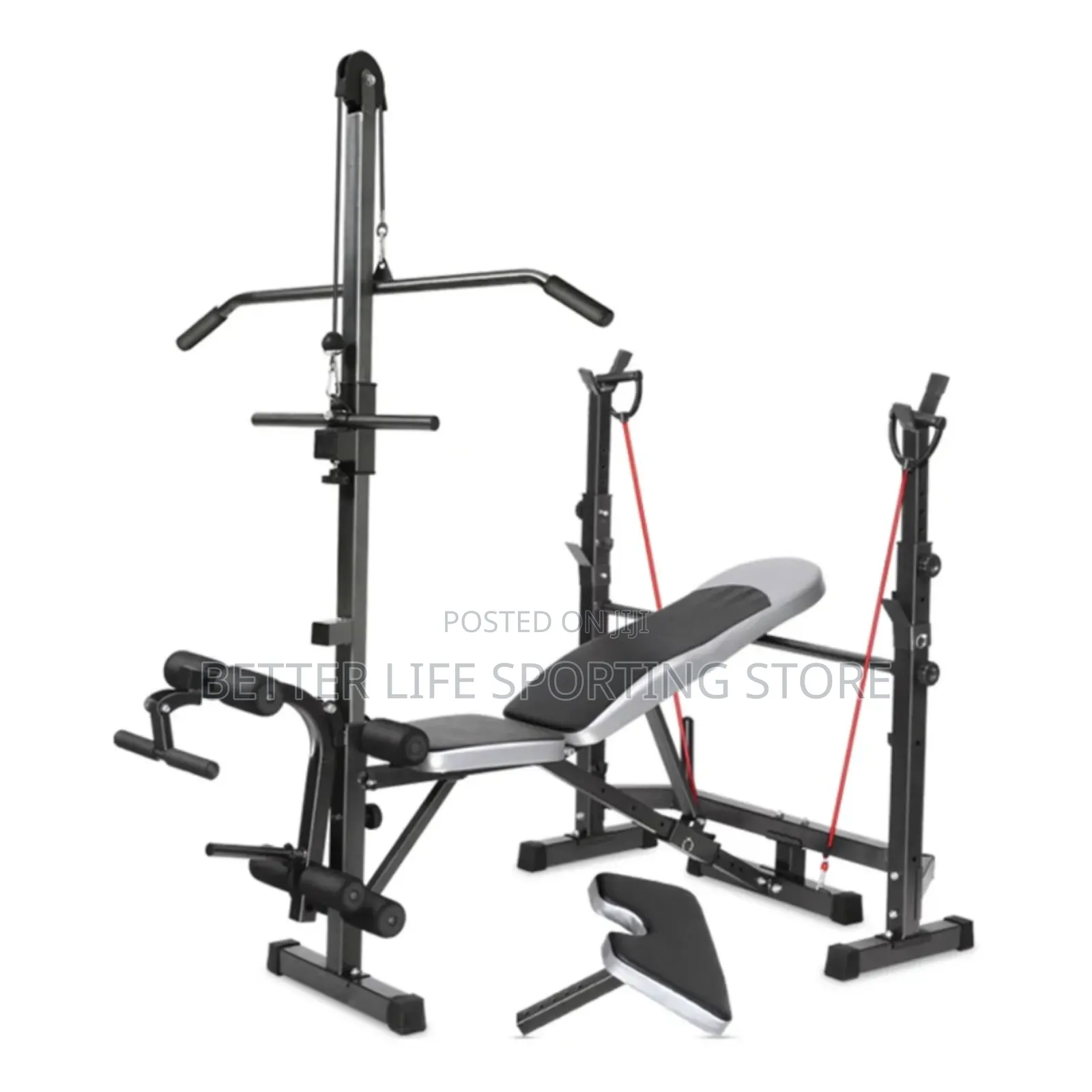 Weight Lifting Bench/ Multifunctional With Pulley