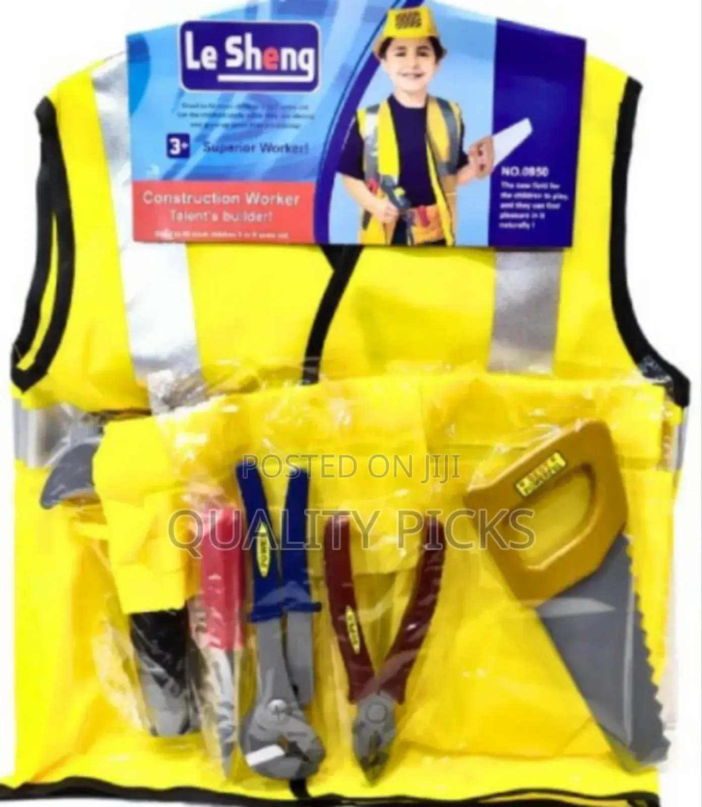 Kids Construction Workers Costume 3 To 10