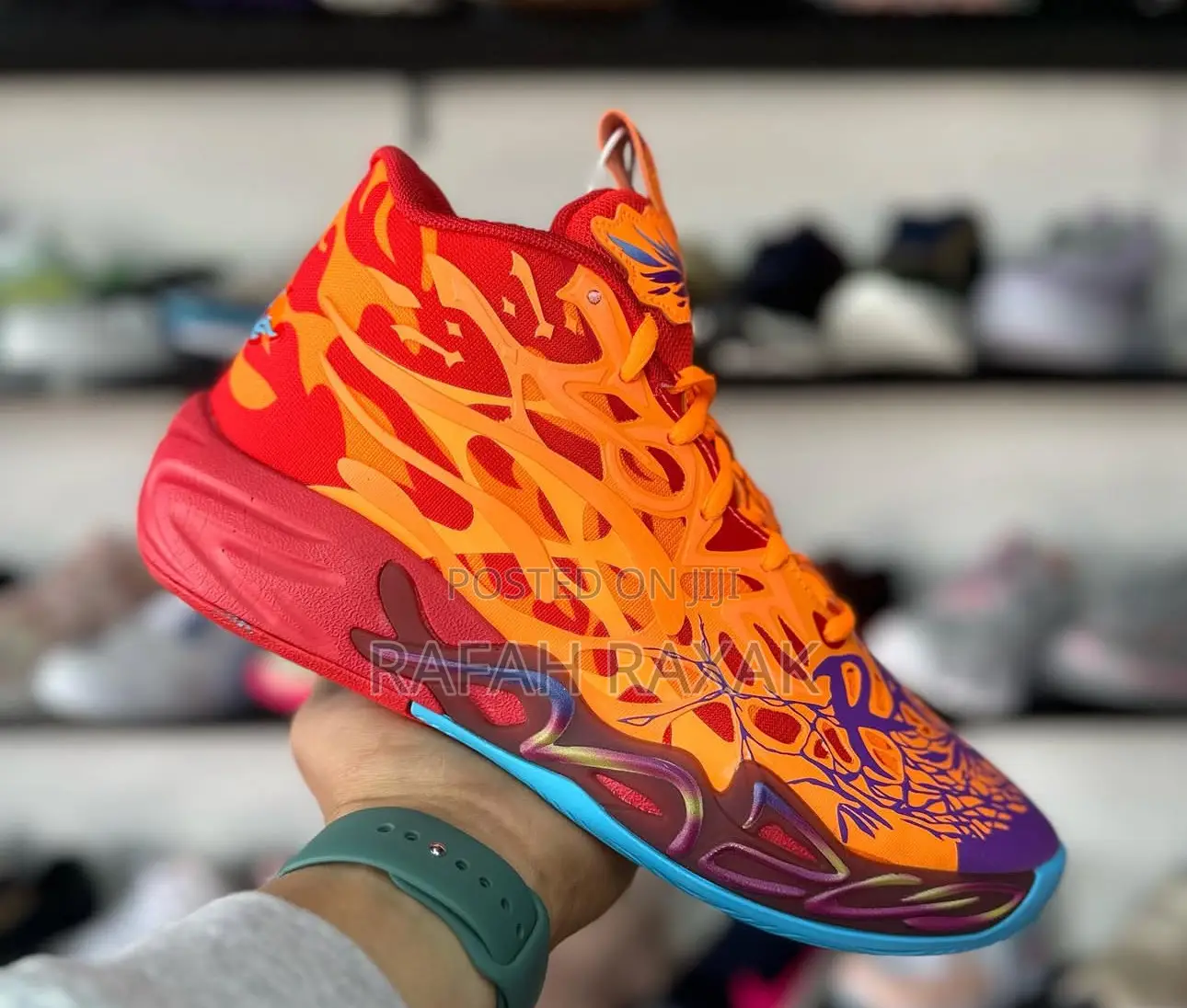 Original Men’S Multicolor Puma Lamelo Basketball Sneakers