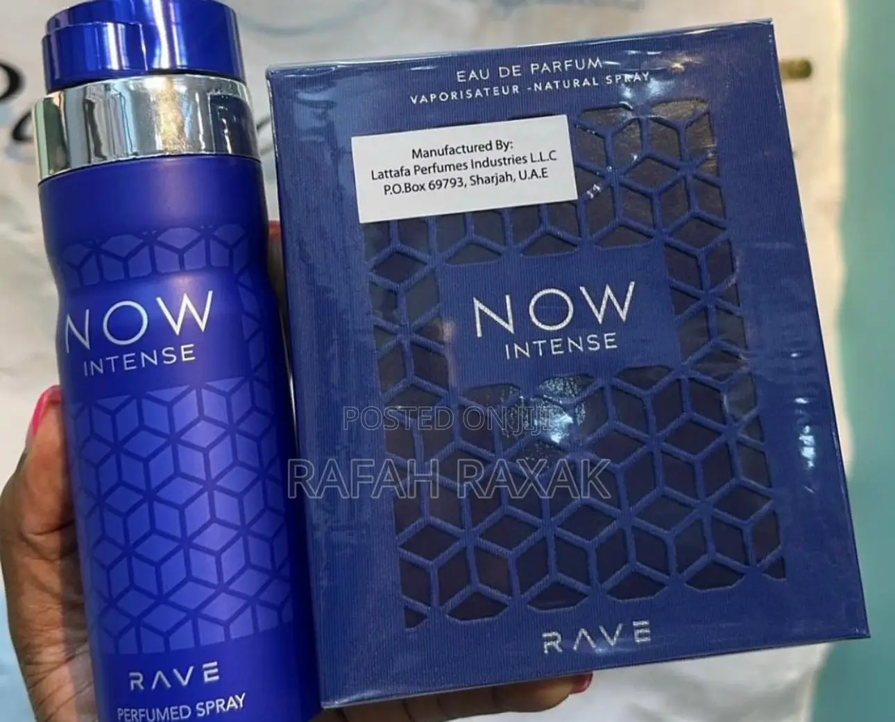 Original Lattafa Now Intense Parfum & Spray