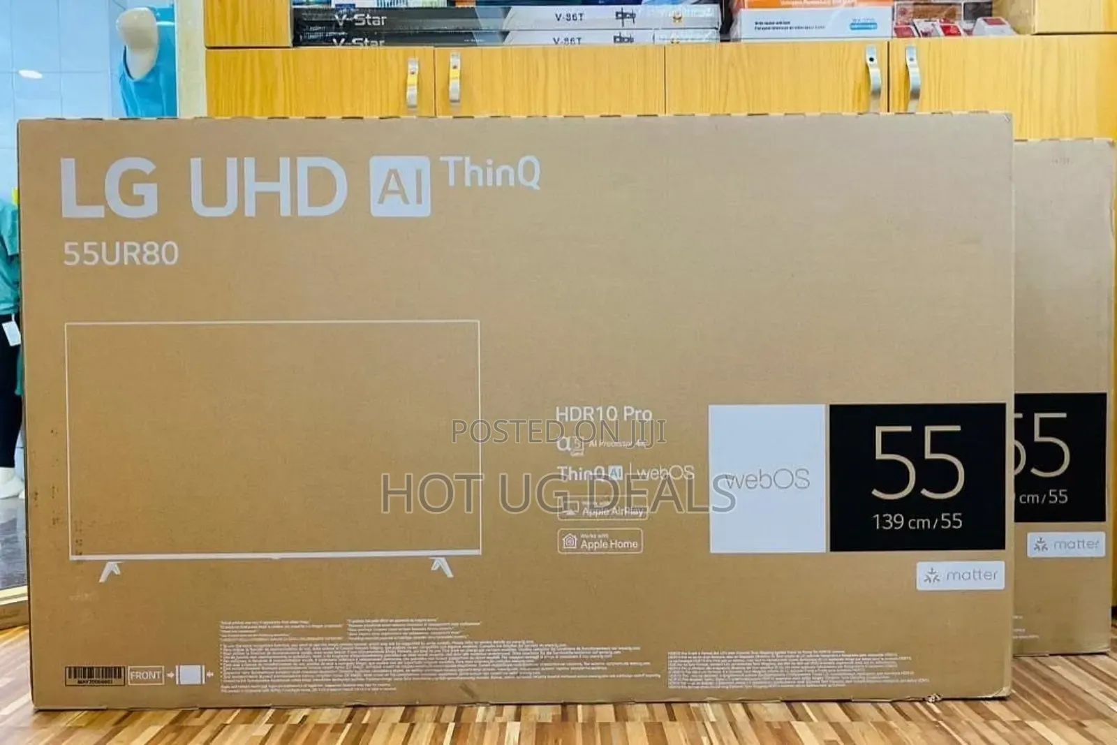 55 Inch Lg Uhd T U80 4k Smart Tv Ai Magic Remote