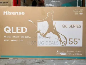 Hisense 55 Inch Qled 4k Android Smart Tv - Black
