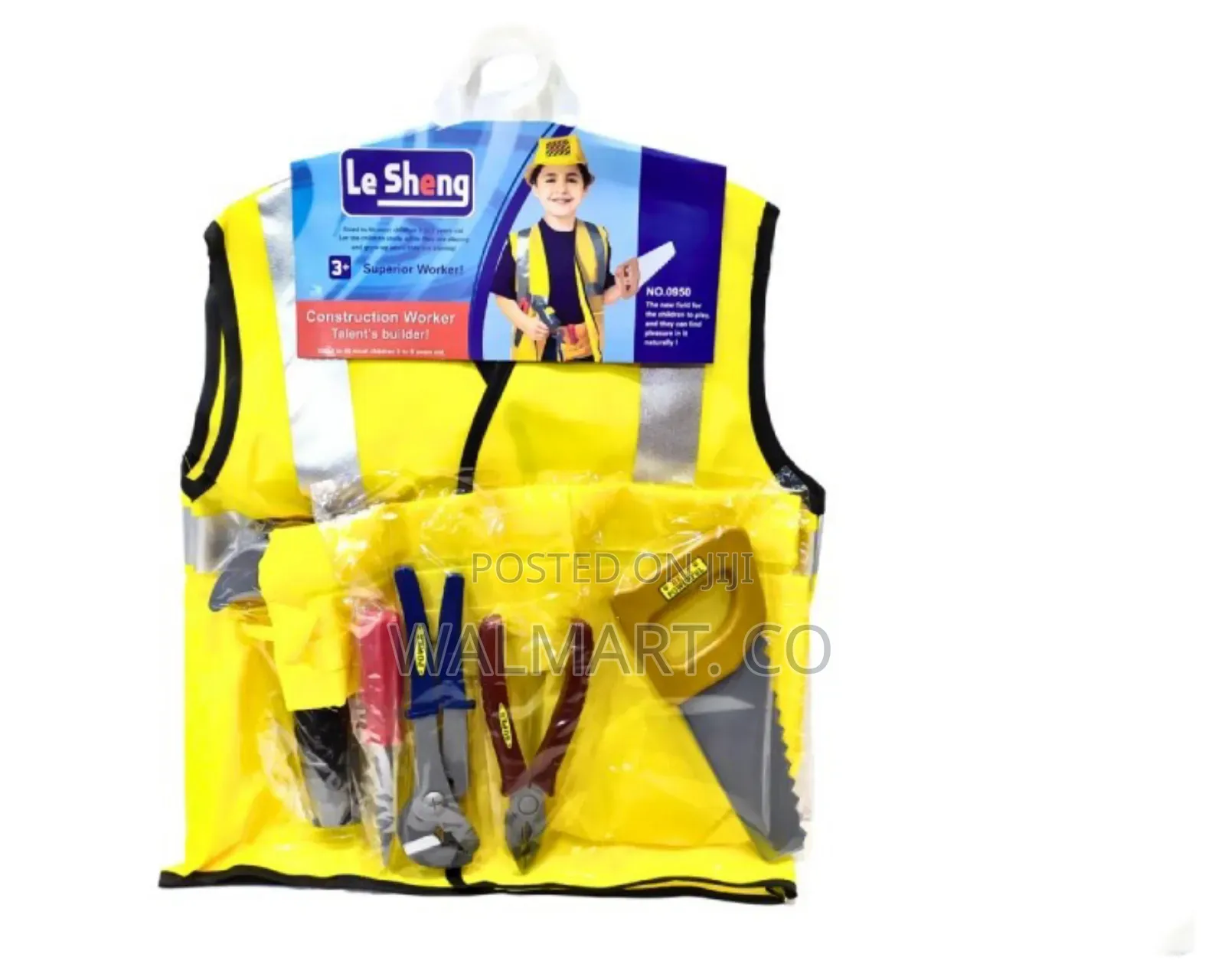 Kids Construction Worker Costume