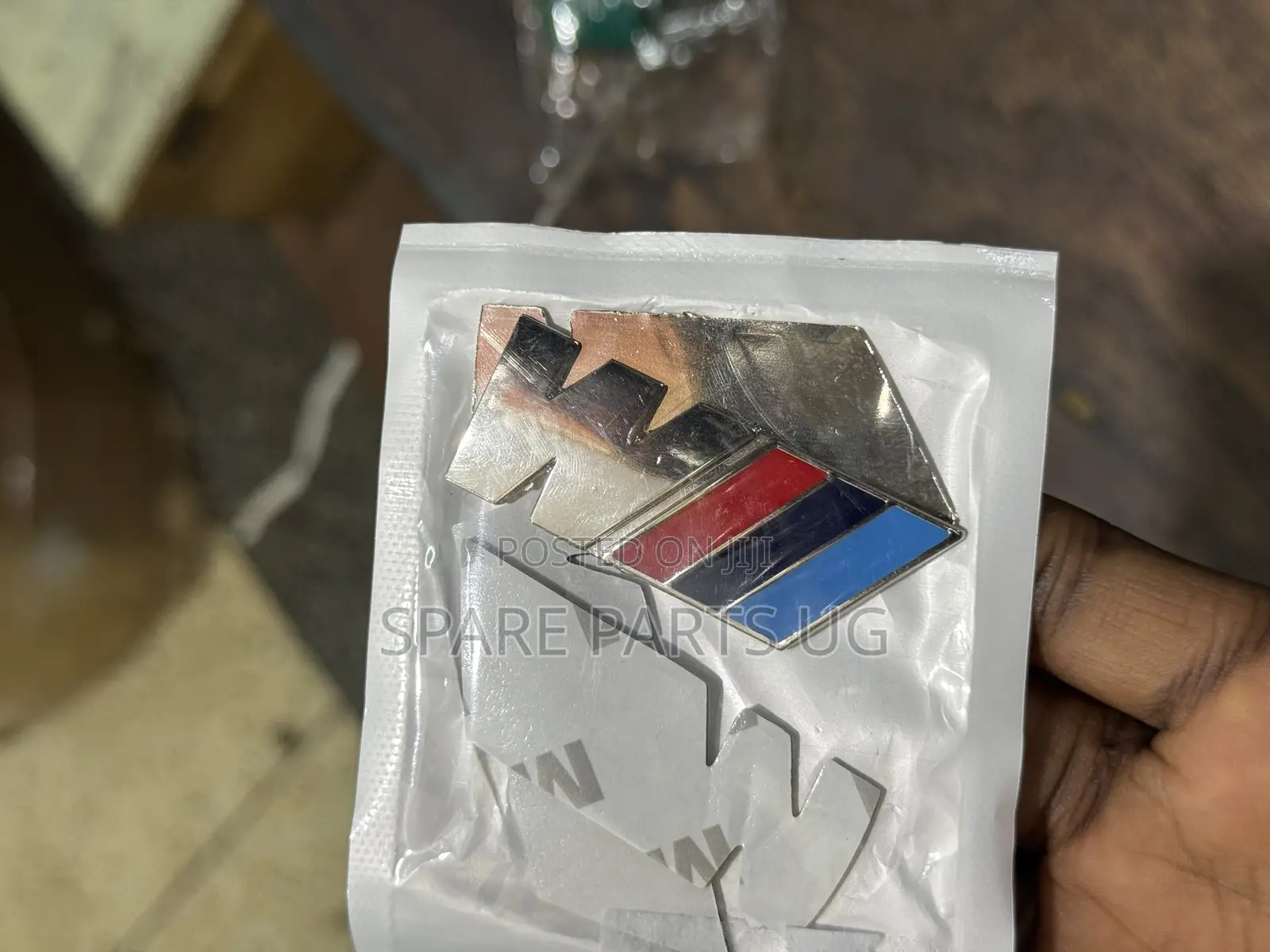 Chrome Bmw M-sport Logo / Badge / Emblem