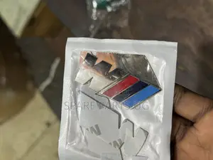 Chrome Bmw M-sport Logo / Badge / Emblem