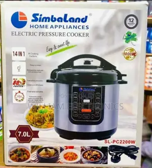 7litres Simbaland Electric Pressure Cooker