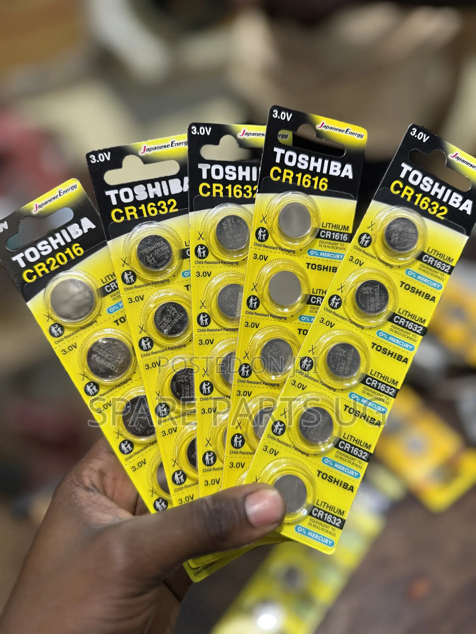 Toshiba Car Remote Batteries