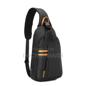 New Porodo Gaming Water-Resistant Pu Sling Bag With Usb-C