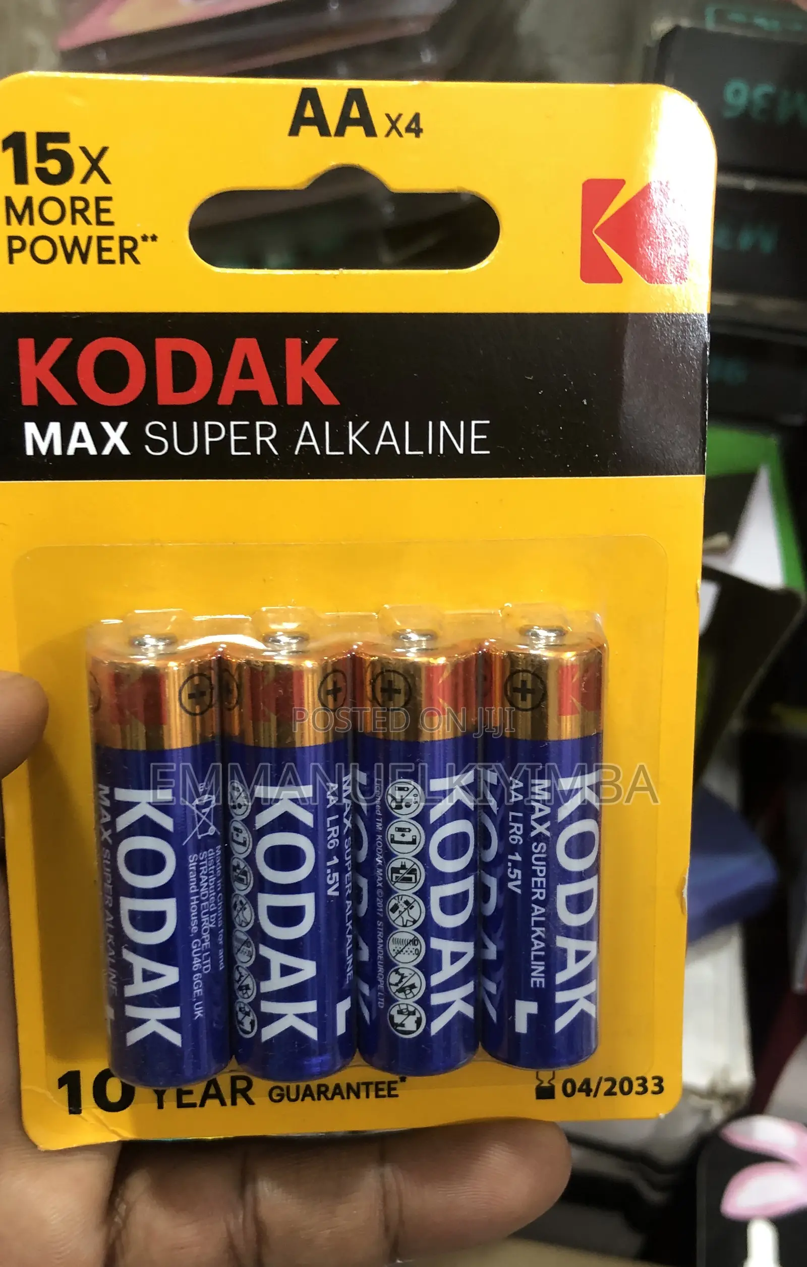 Kodak Alkaline Batteries