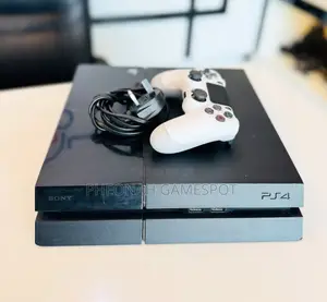 Black Ps4 Fat With Games