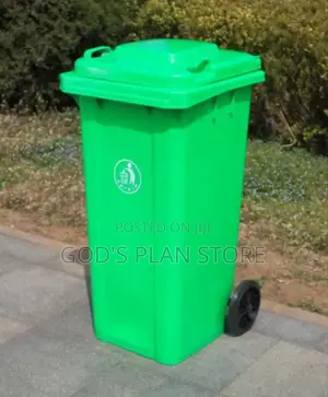 Sustainable Outdoor Plastic Dust Bin 120litres
