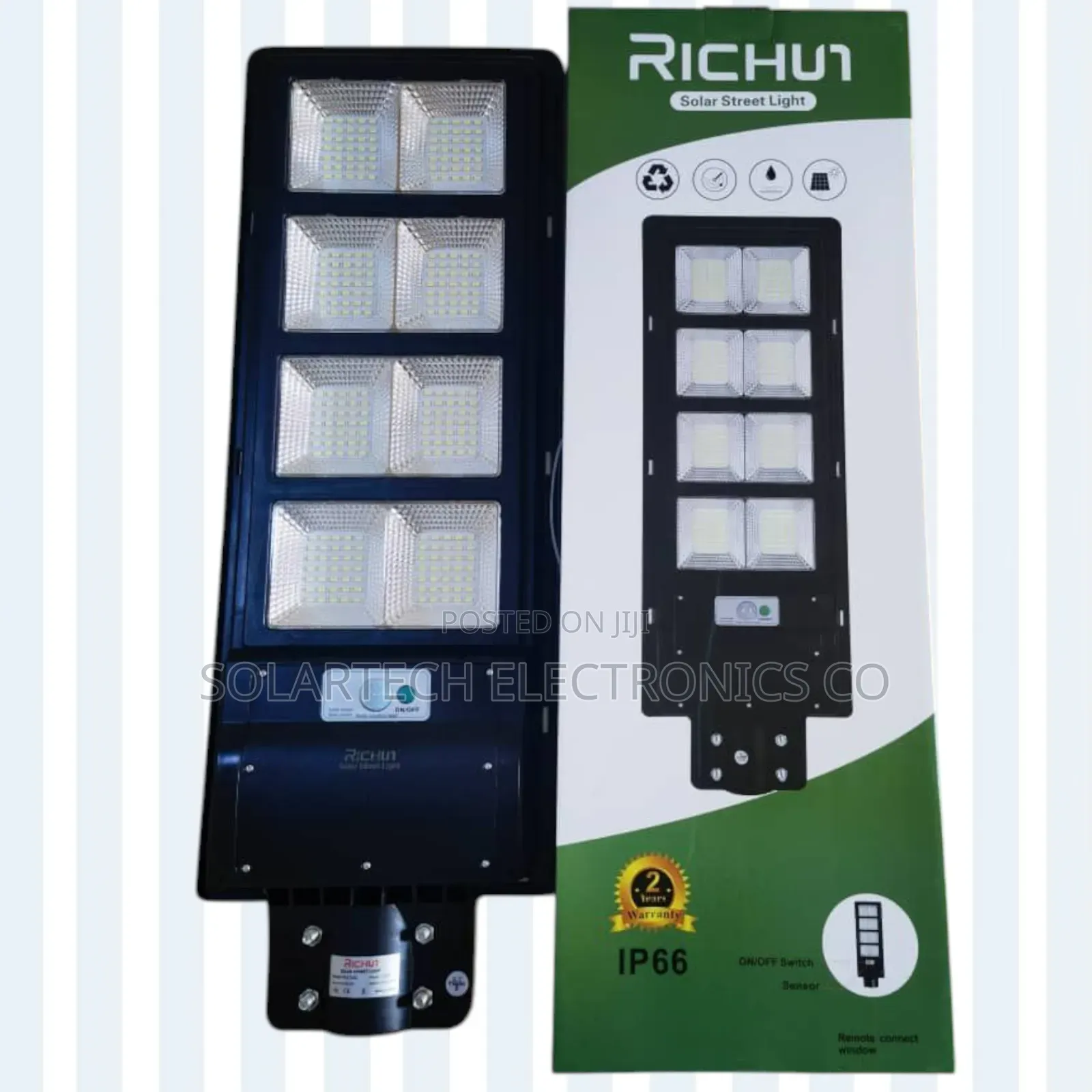 500w Original Richur Led Solar Street Lights Zuka