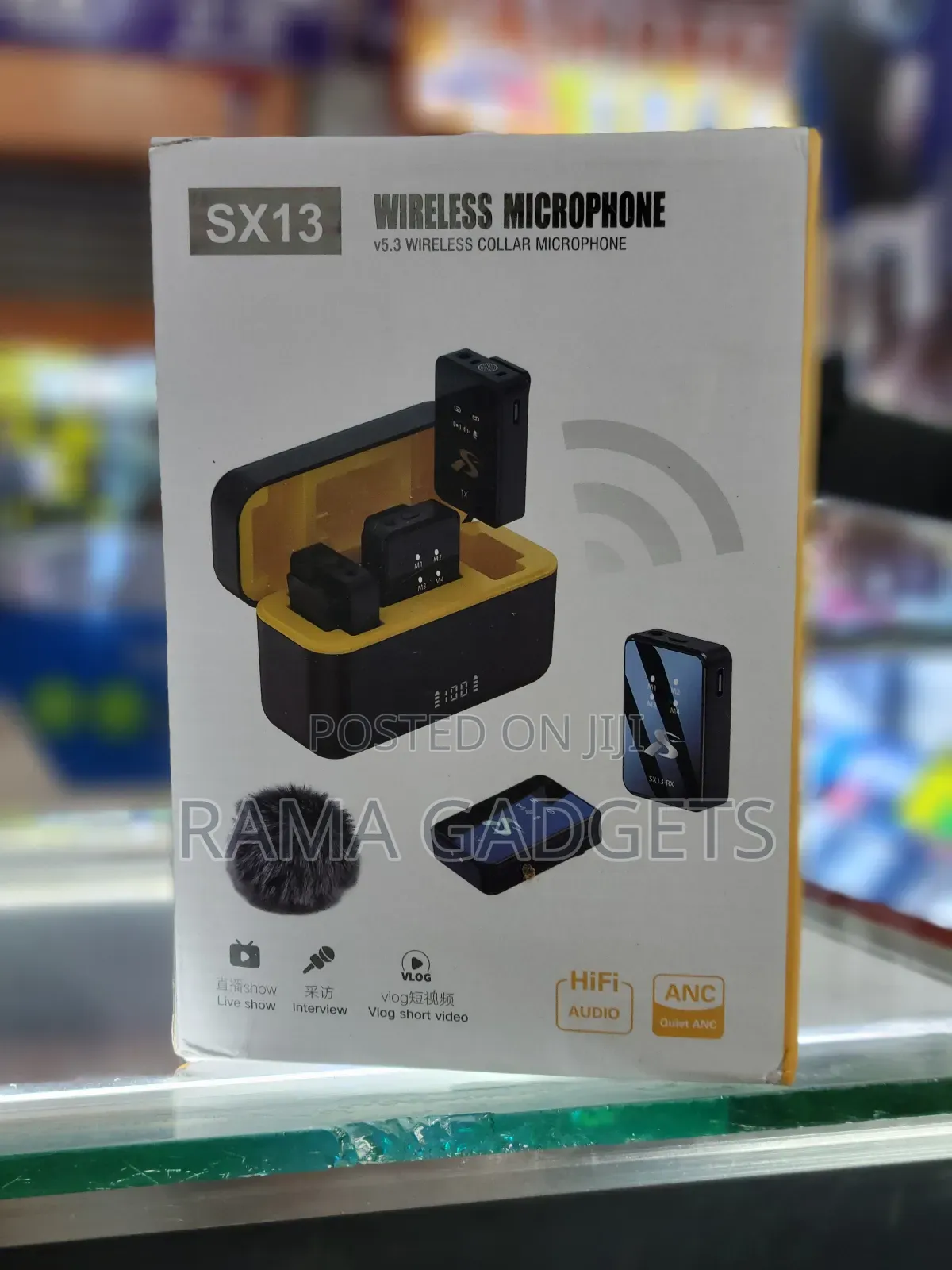 Sx13 4 In1 Wireless Lavalier Microphone