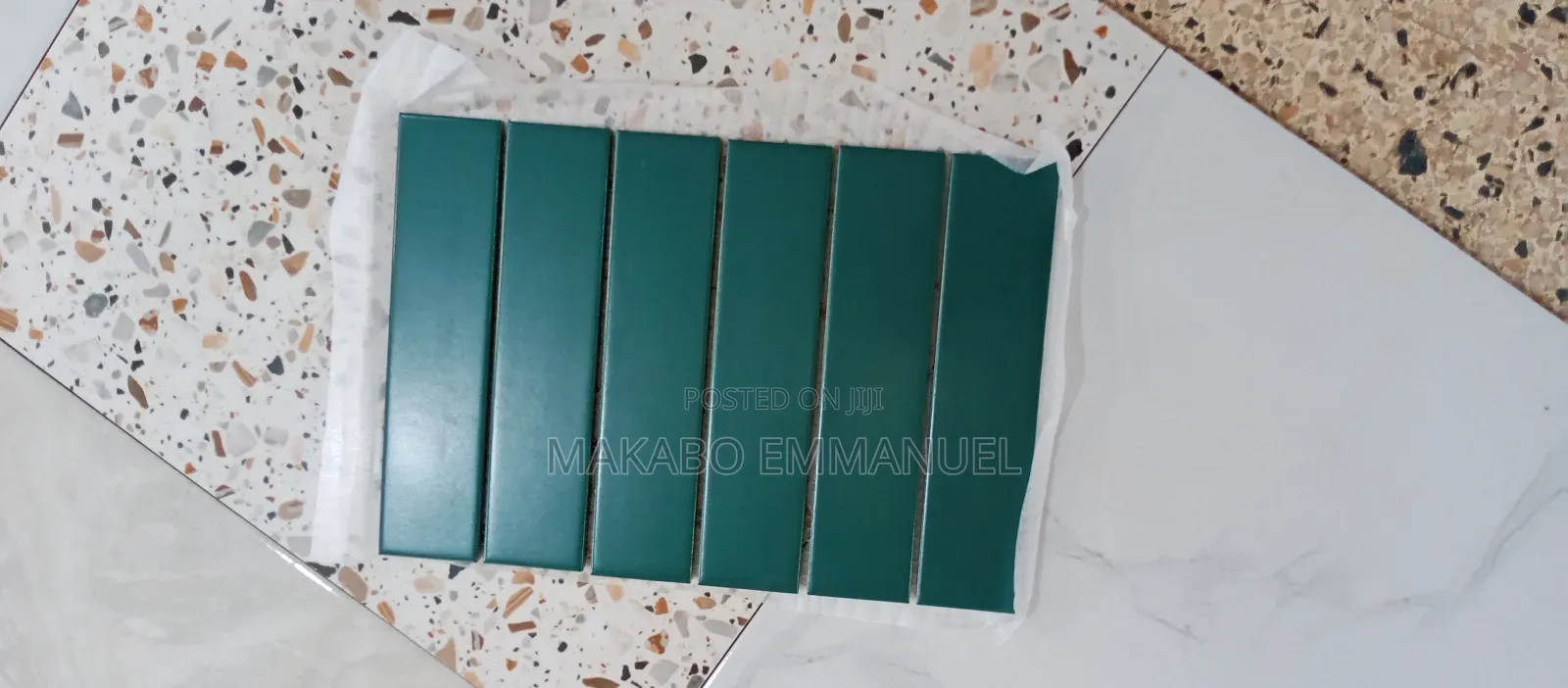 Green Porcelain Mosaic Tiles