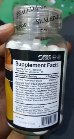 Hip Butt Enlargement Capsules