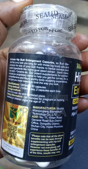 Hip Butt Enlargement Capsules