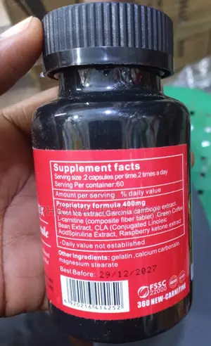 28 Day Flat Tummy Detox Capsules