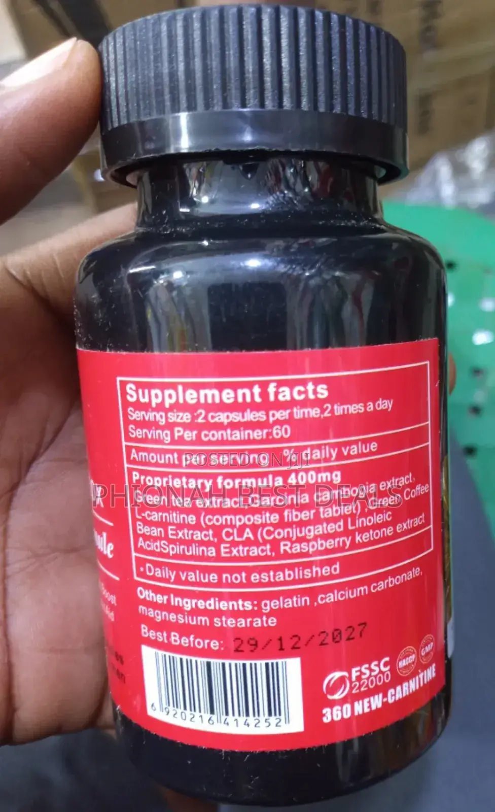 28 Day Flat Tummy Detox Capsules
