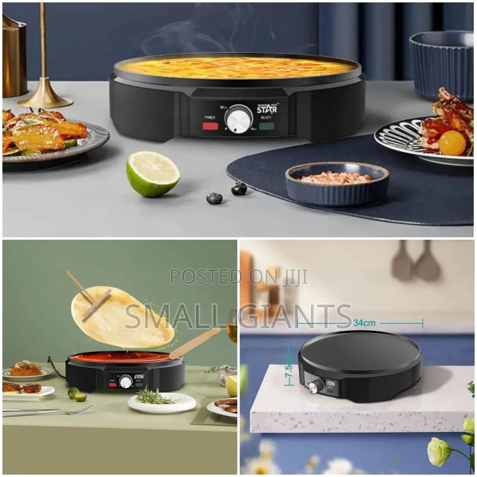 Winningstar 34cm Chapatti Maker