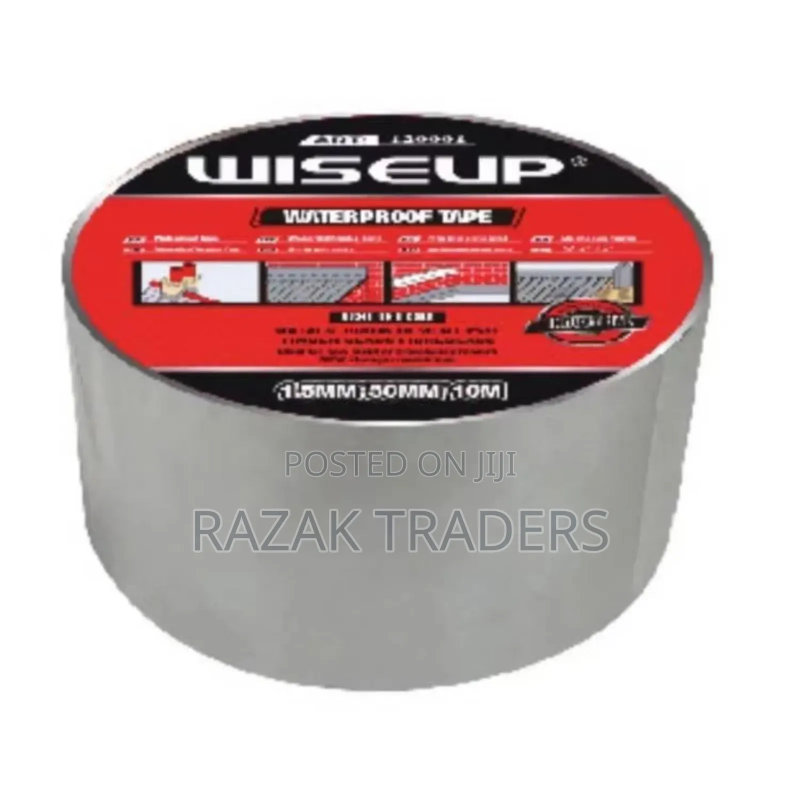Wiseup Waterproof Tape 1.5mm×50mm