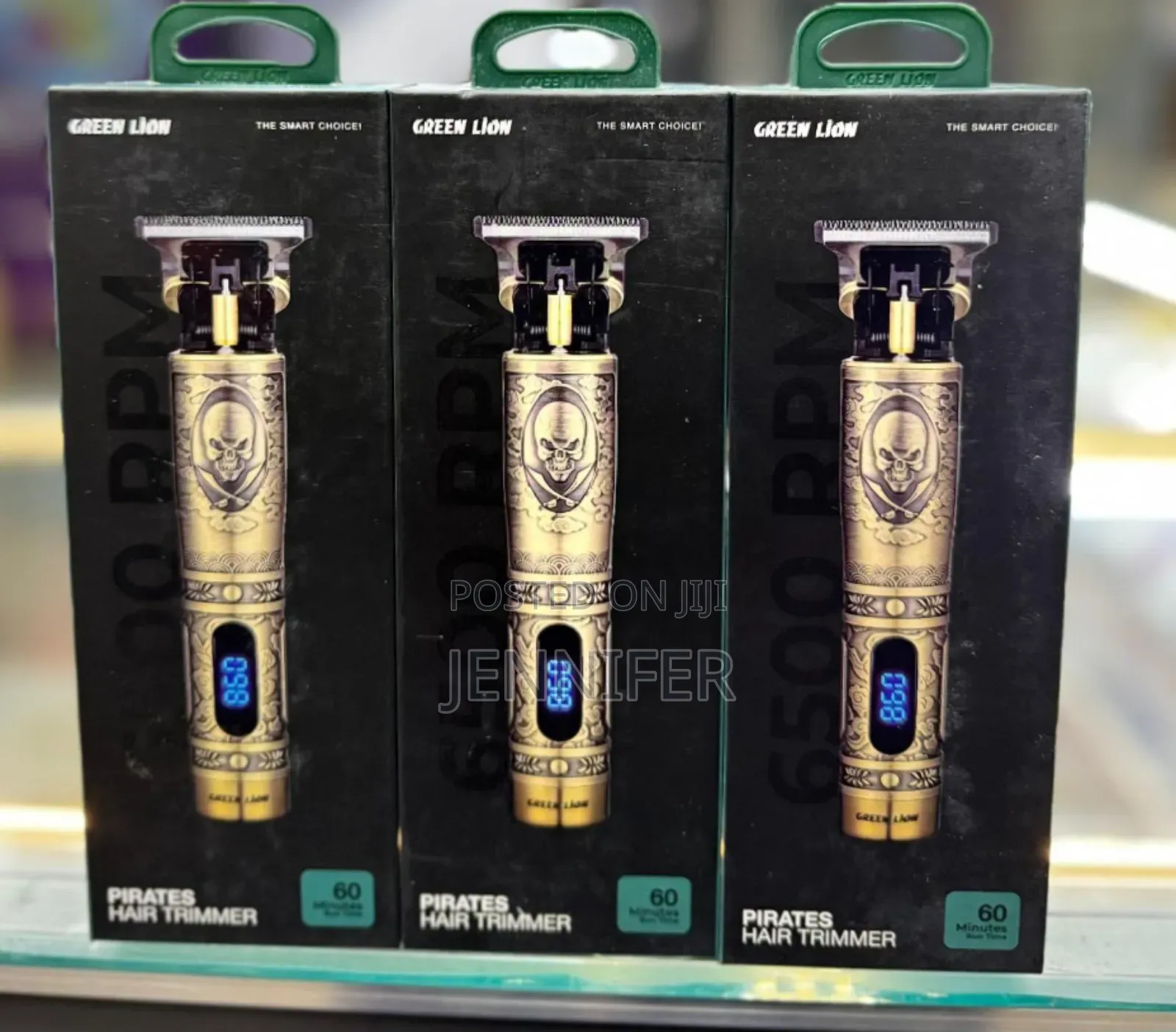 Green Lion Pirates Hair Trimmer