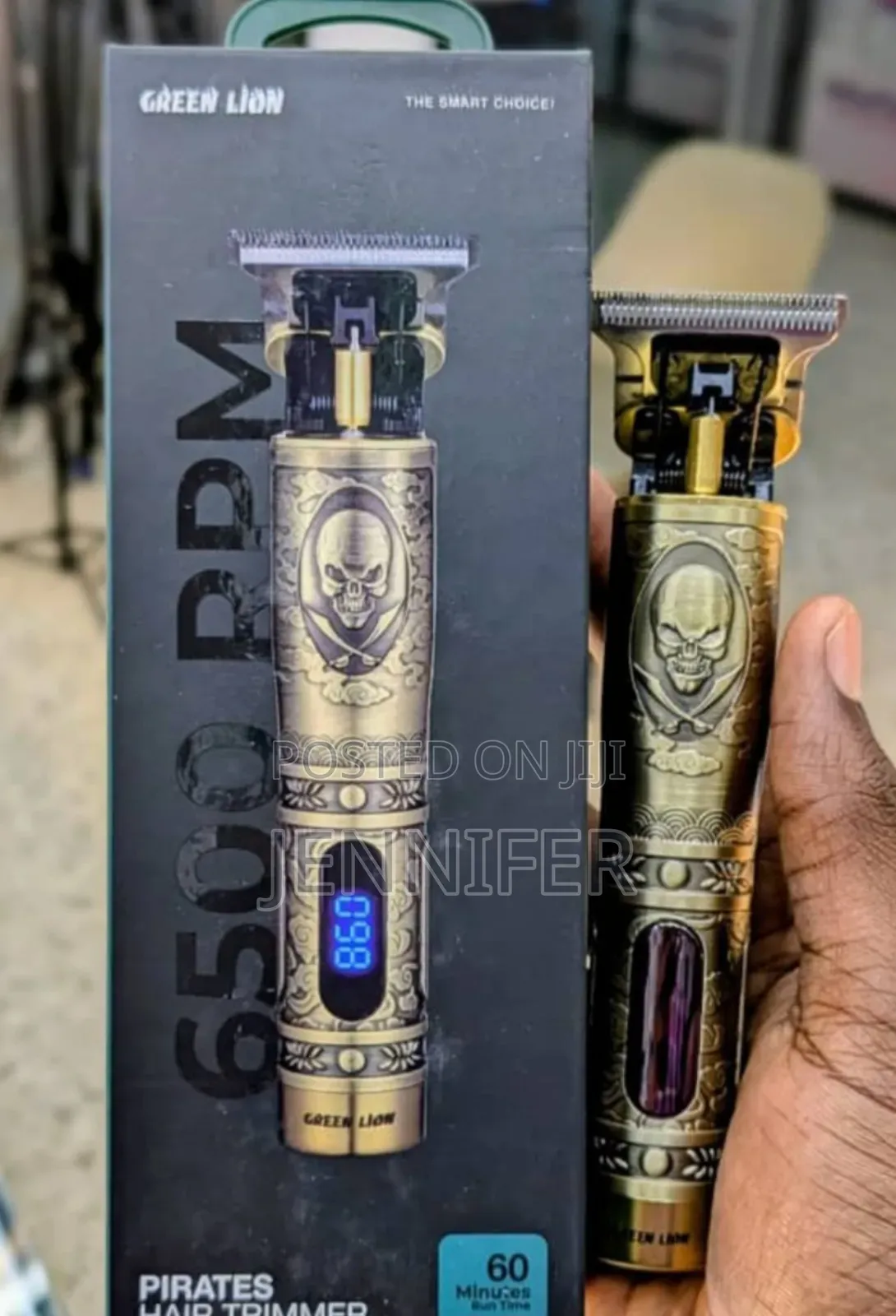 Green Lion Pirates Hair Trimmer