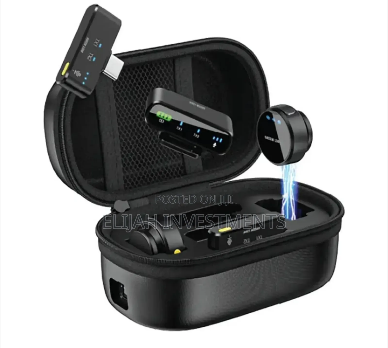 Green Lion Gm-85x 3 in 1 Wireless Microphone - Black