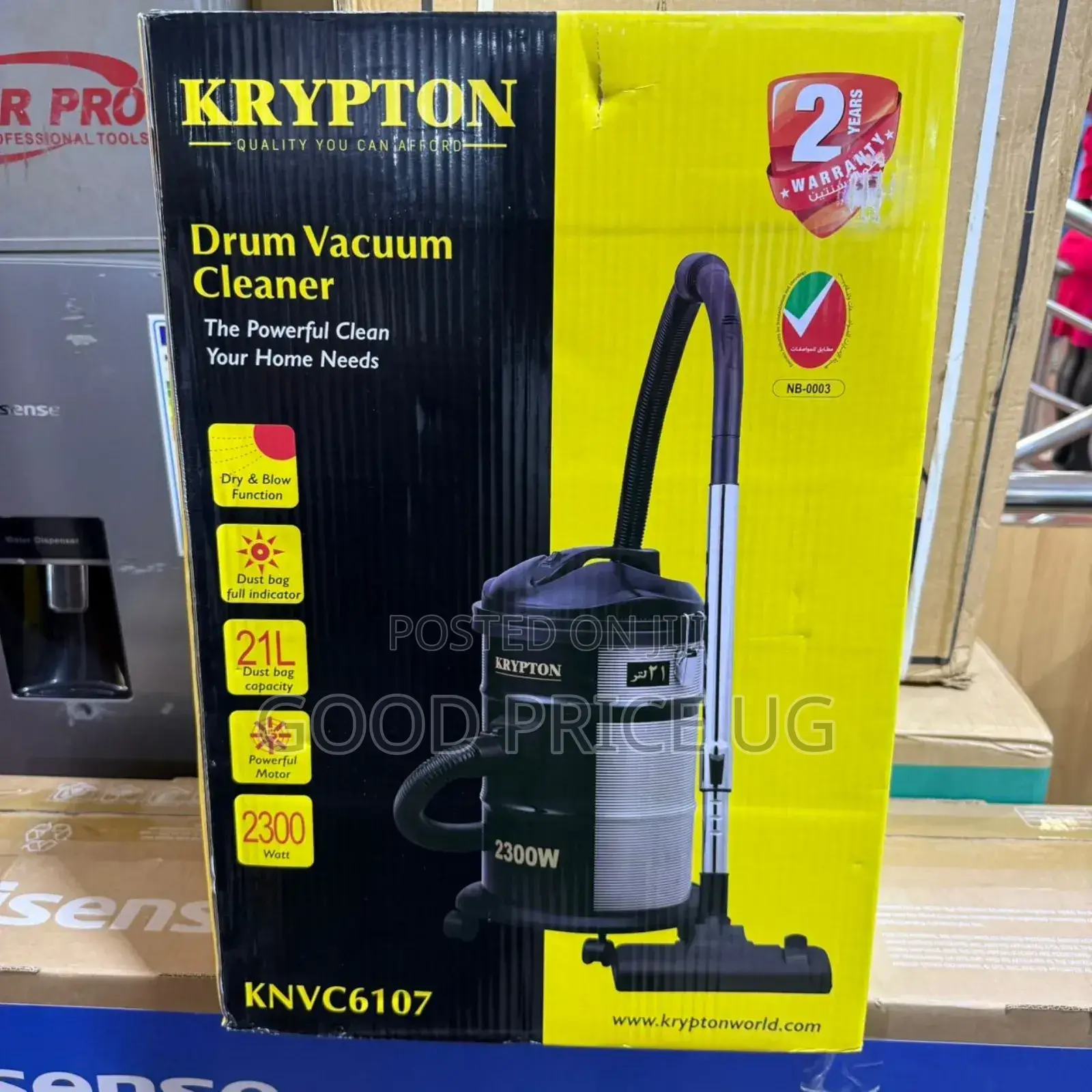 Krypton Dry and Blow Vacuum Cleaner
