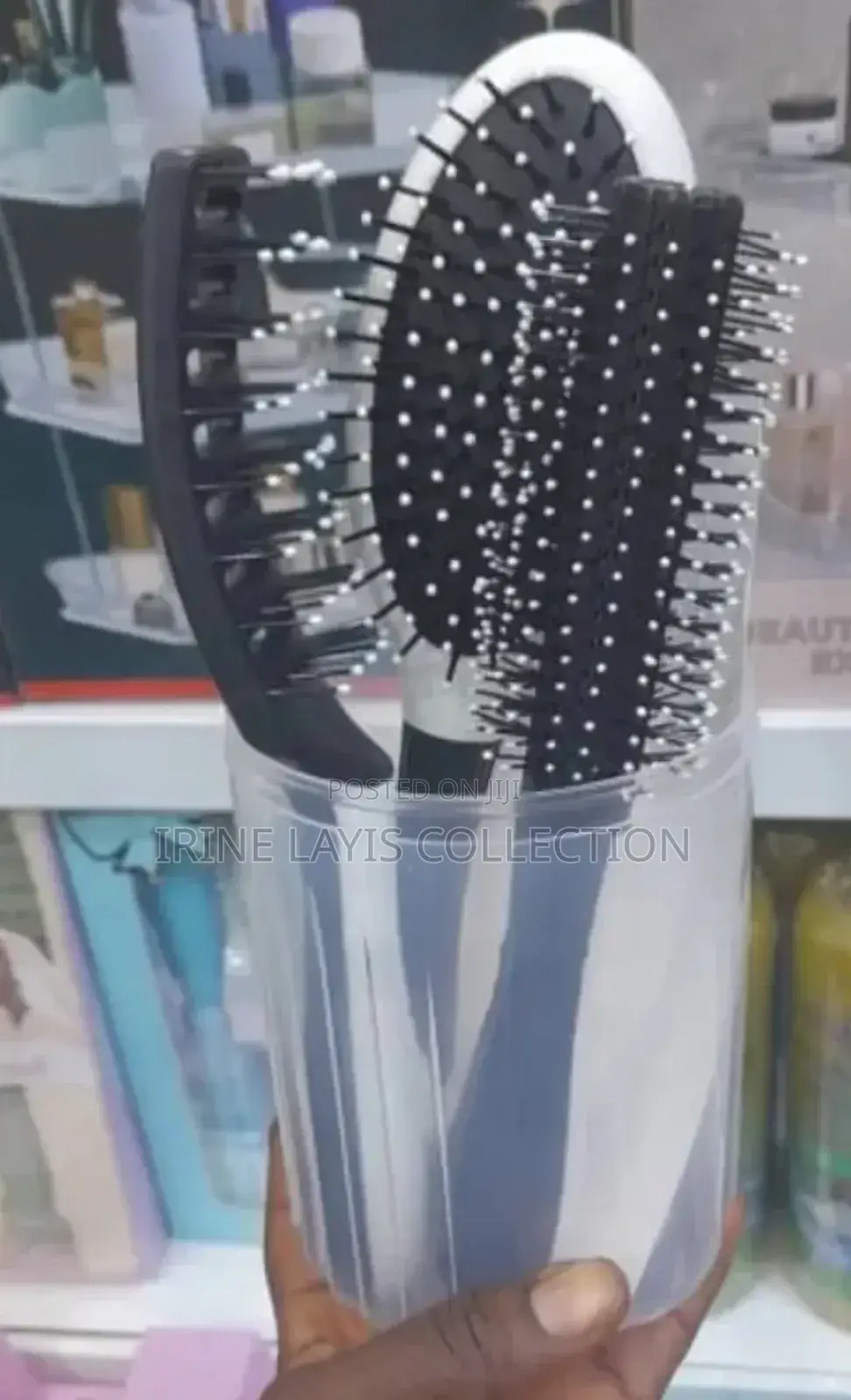 3pc Hair Brushes/Combs