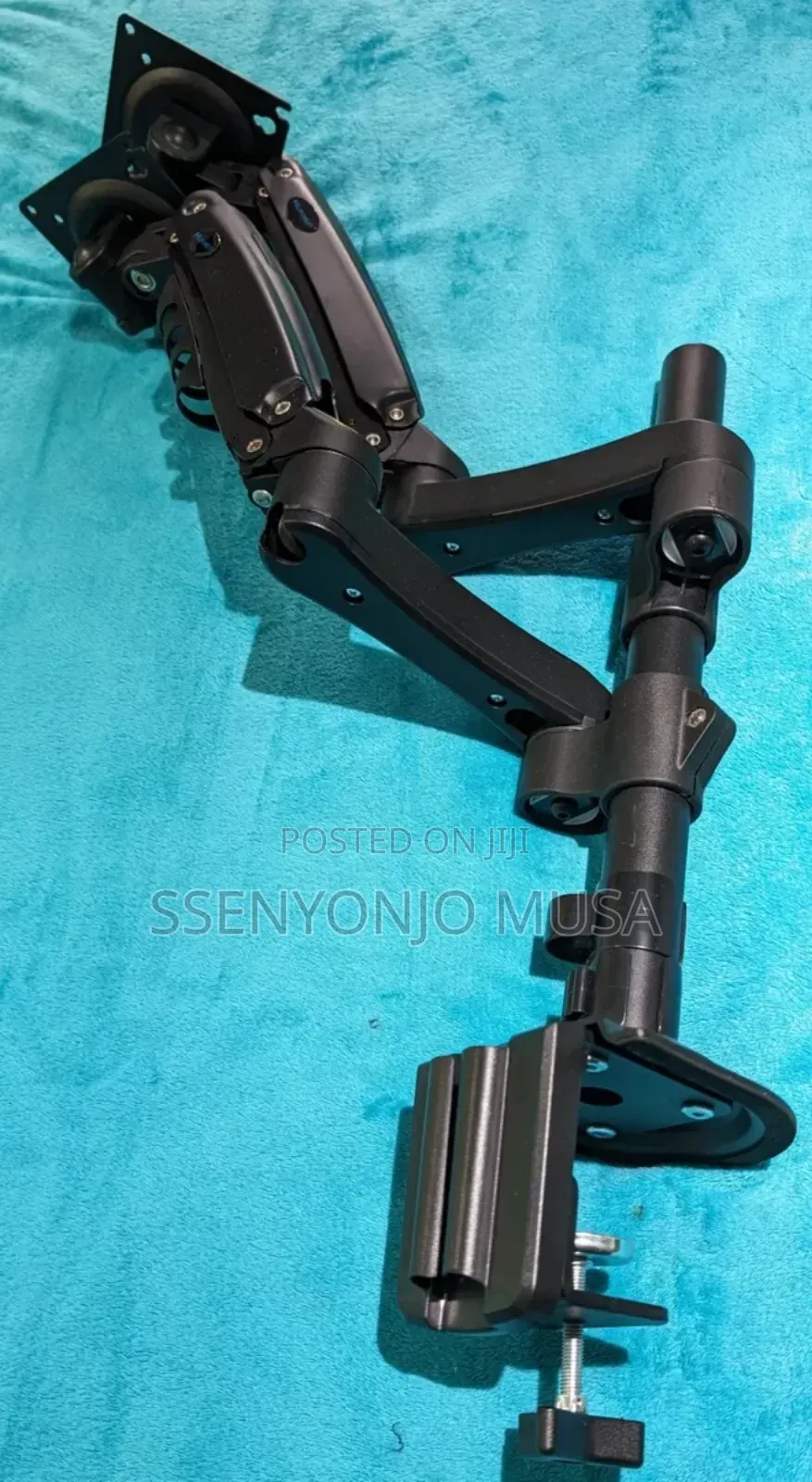 Dual Monitor Stand With Gas Spring Full-Range Motion