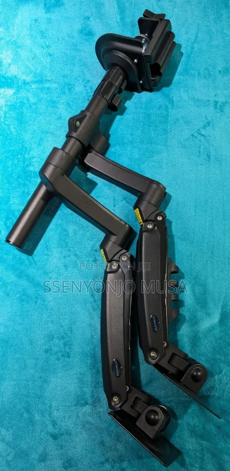 Dual Monitor Stand With Gas Spring Full-Range Motion