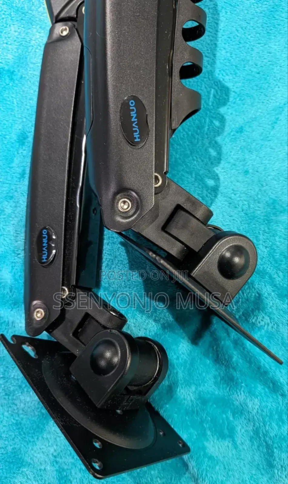 Dual Monitor Stand With Gas Spring Full-Range Motion
