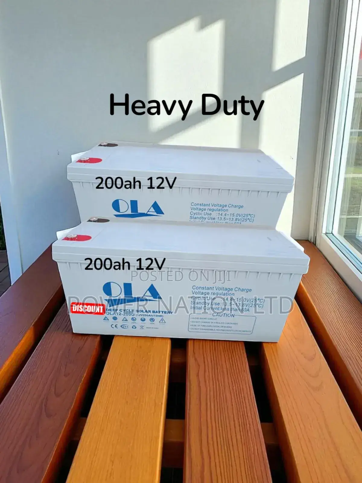 200ah Ola Solar/ Backup Battery