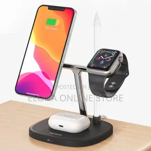 Yesido 15w 4 In 1 Wireless Magnetic Charger Stand