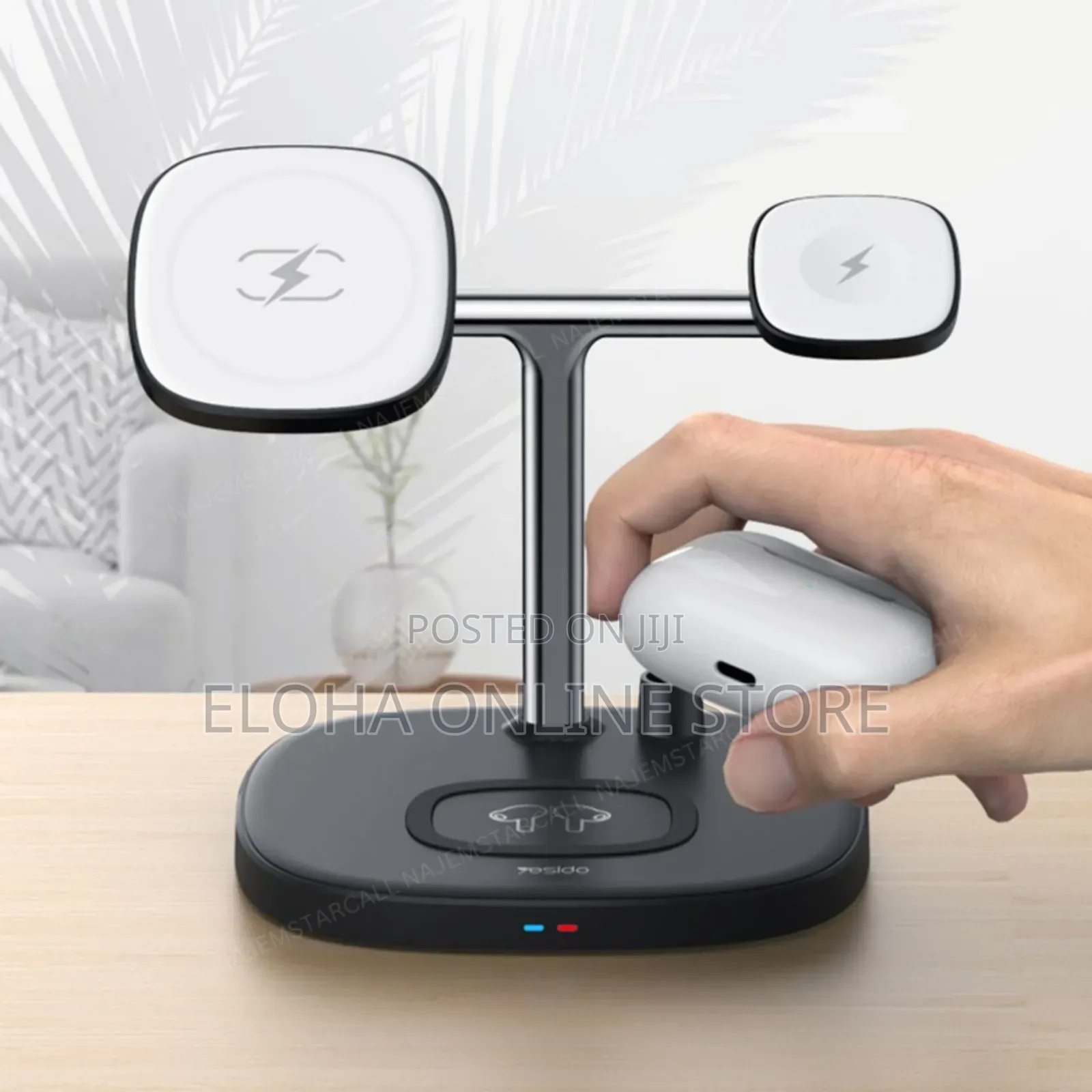 Yesido 15w 4 In 1 Wireless Magnetic Charger Stand