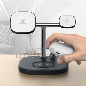 Yesido 15w 4 In 1 Wireless Magnetic Charger Stand