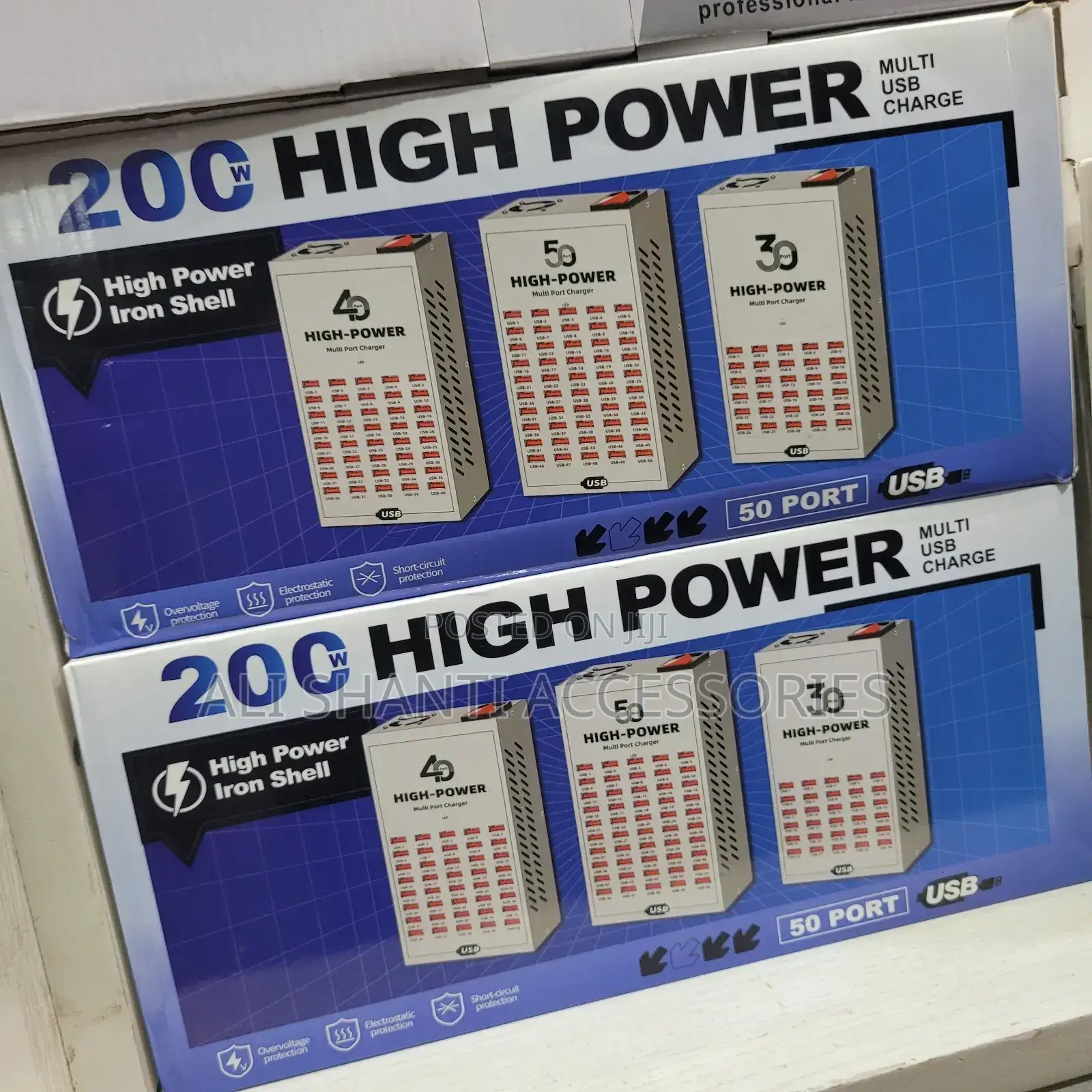 50 Ports High Power Charging Station