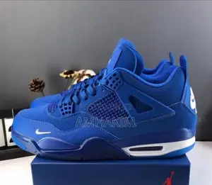 New Nigel Sylvester Nike Air Jordan 4 Og Blue in Stock