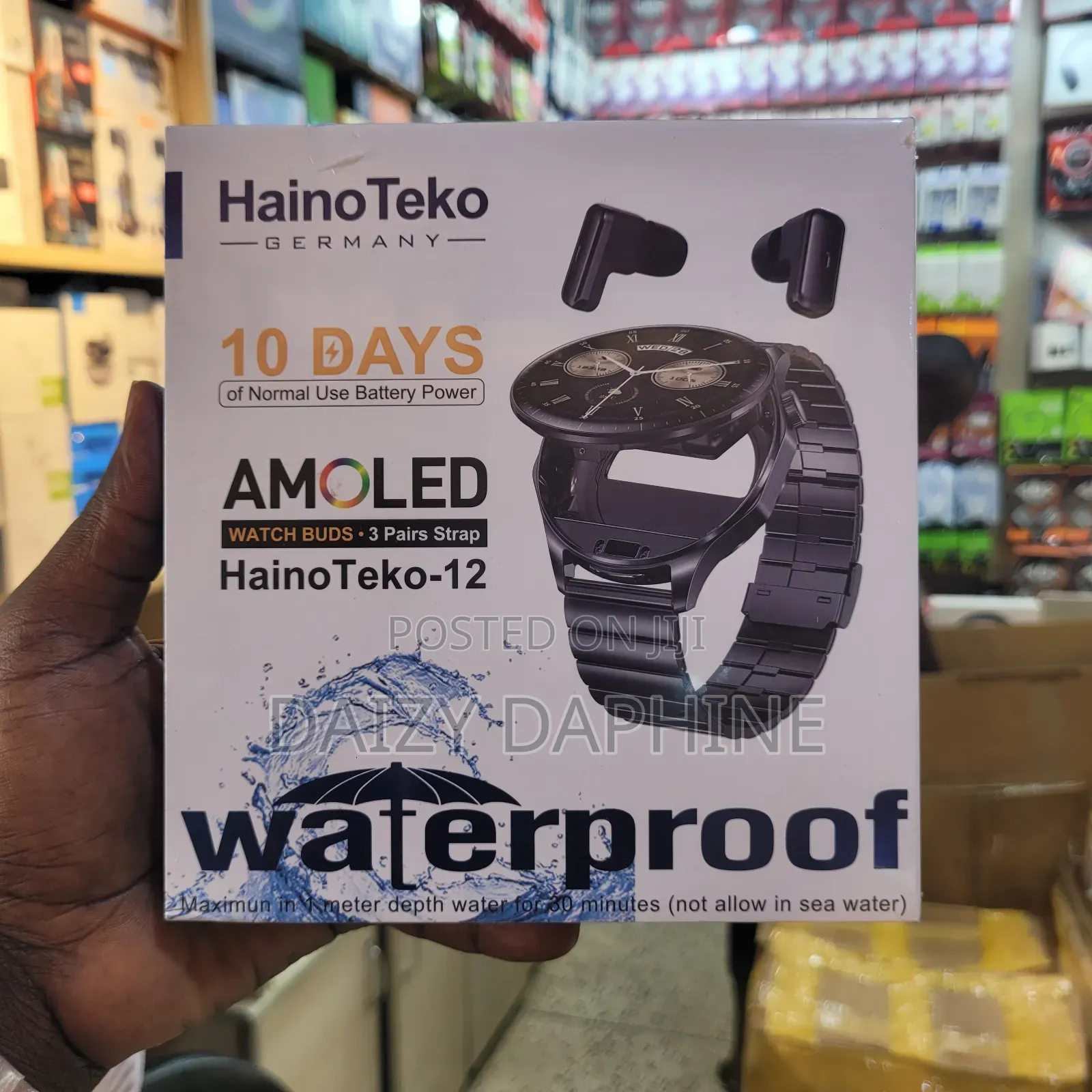 Haino Teko Waterproof Smart Watch With Pods