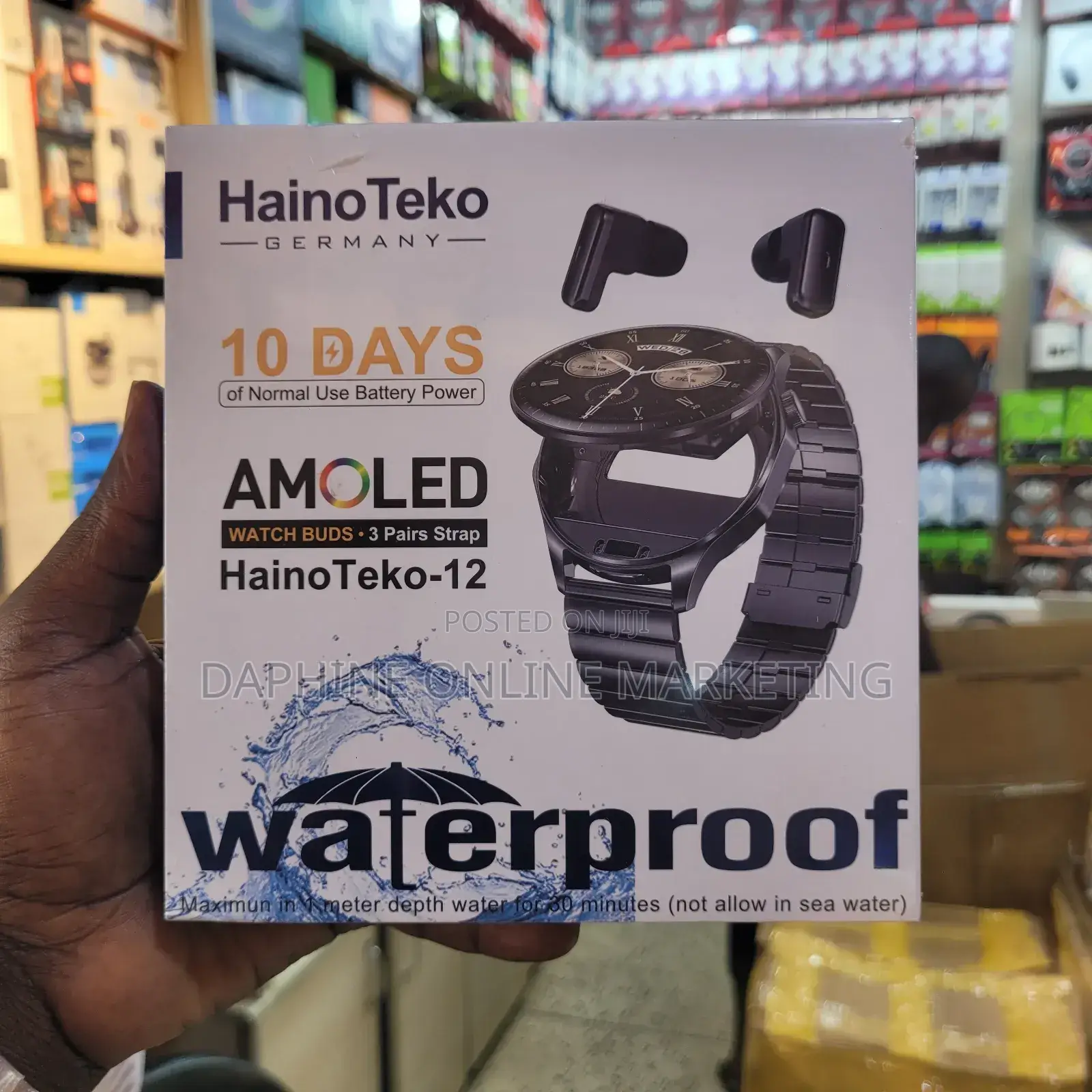 Haino Teko Waterproof Smart Watch With Pods