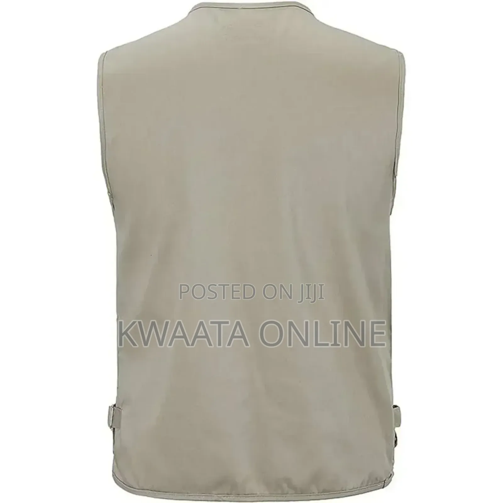 Multi Pocket Press Jacket Journalist Camping Zipper Vest