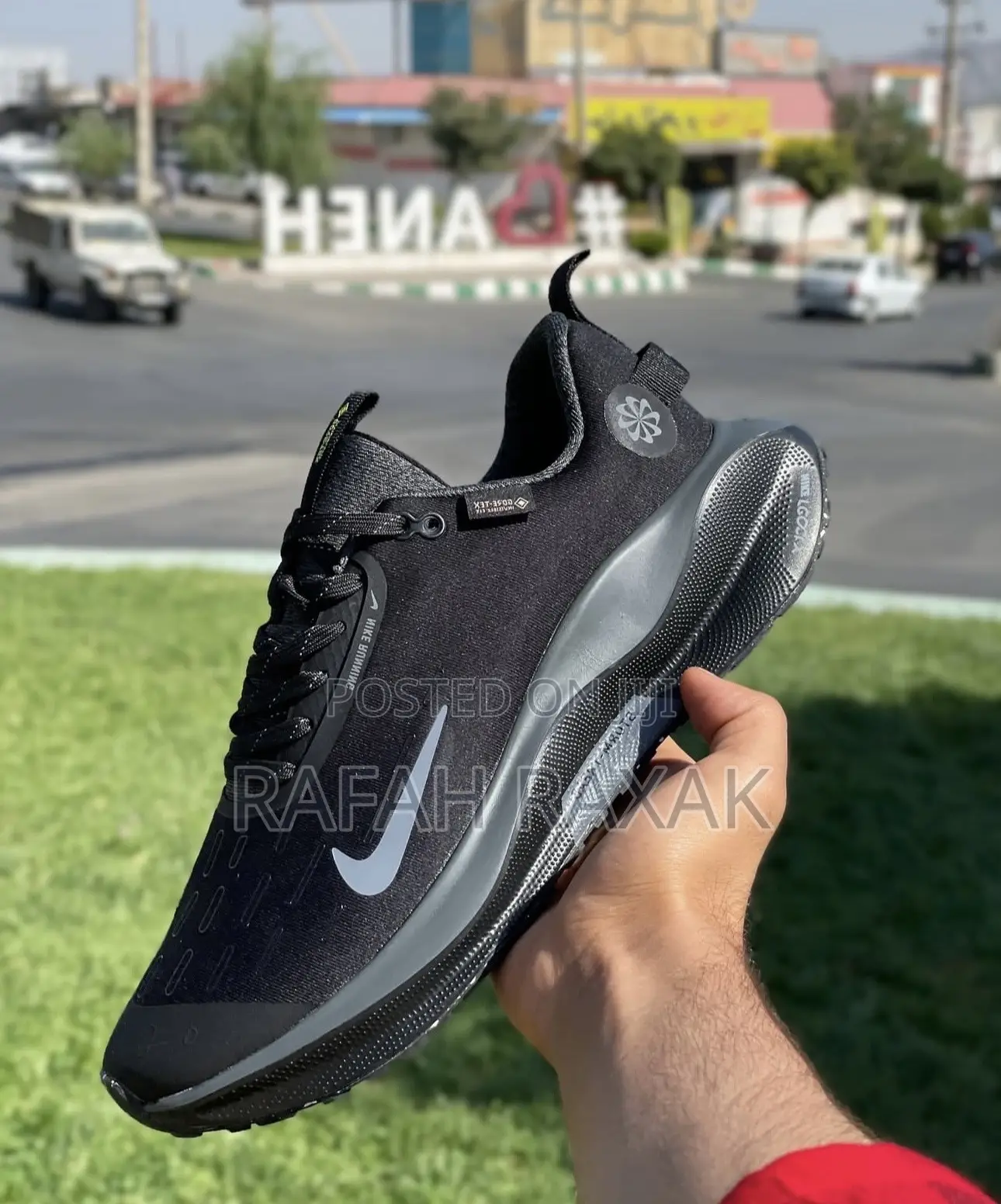 Original Black Nike React X Infinity Running Sneakers