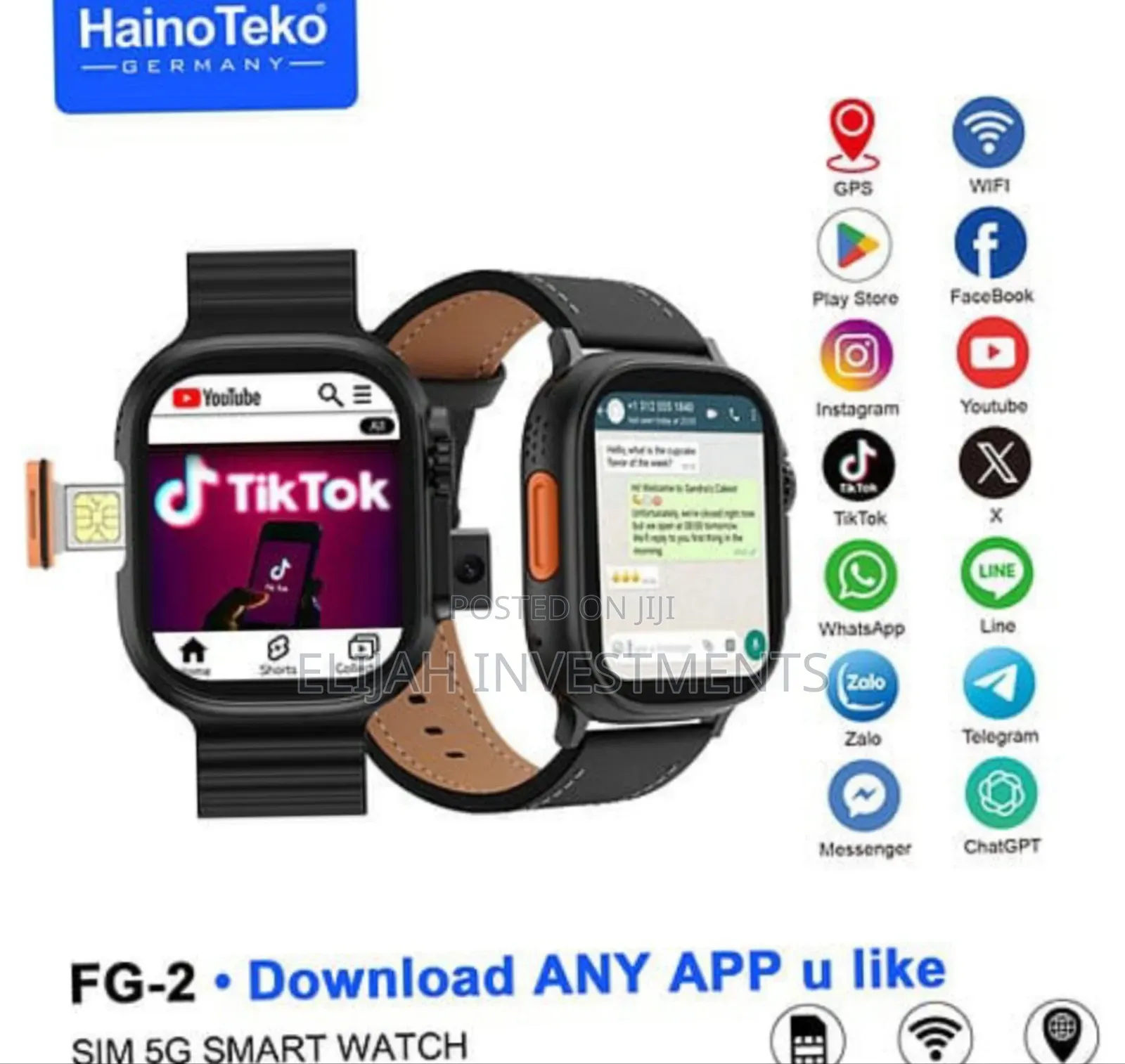 Haino Teko Fg-2 5g Android Smartwatch