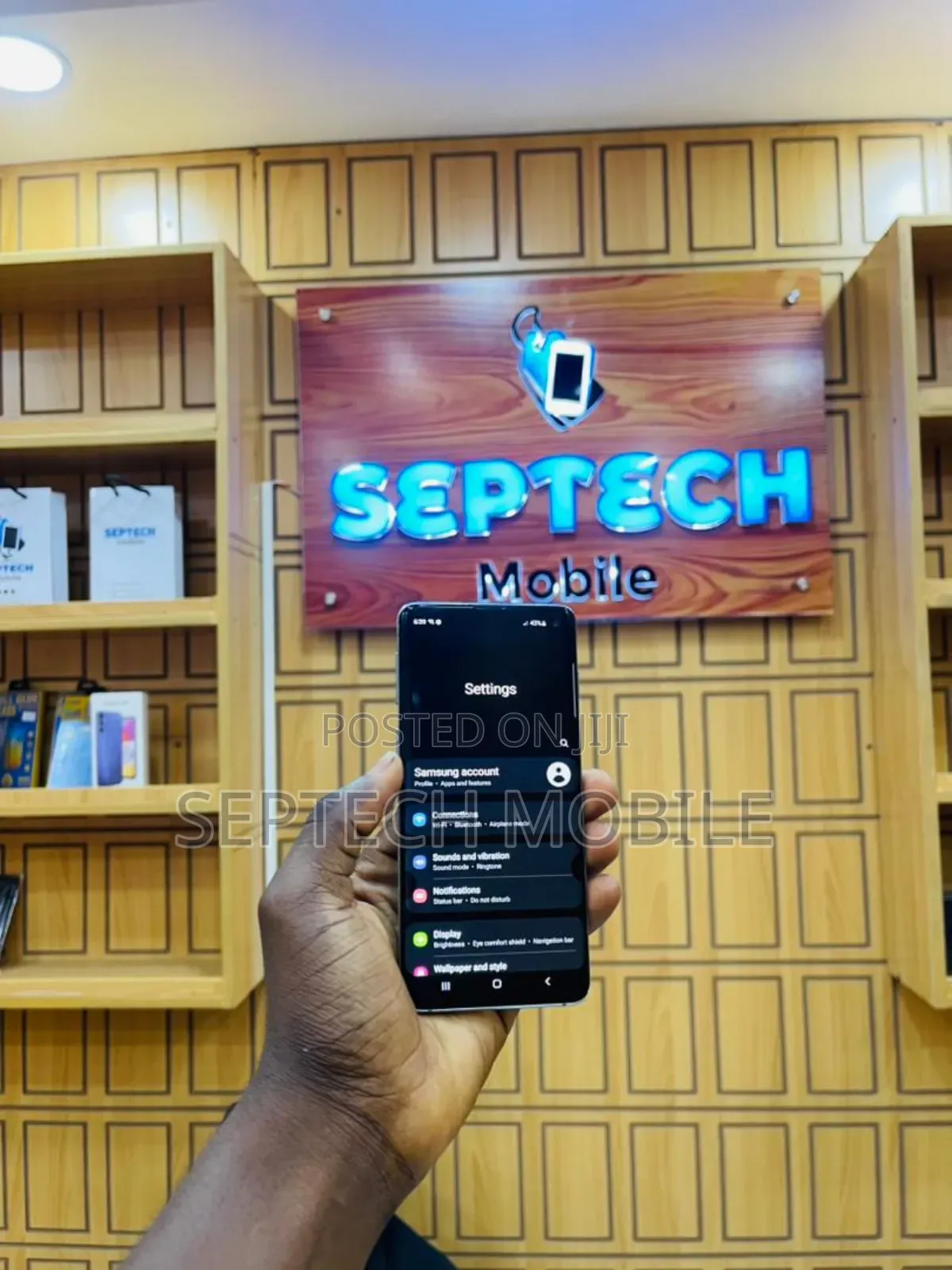 New Samsung Galaxy S10 128 GB Blue
