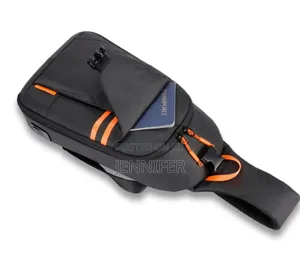 Porodo Gaming Water-Resistant Pu Sling Bag With Usb-C Port