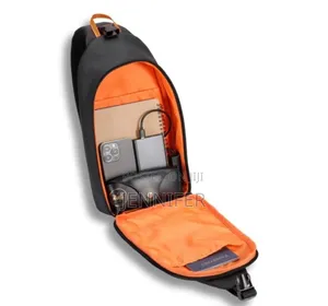 Porodo Gaming Water-Resistant Pu Sling Bag With Usb-C Port
