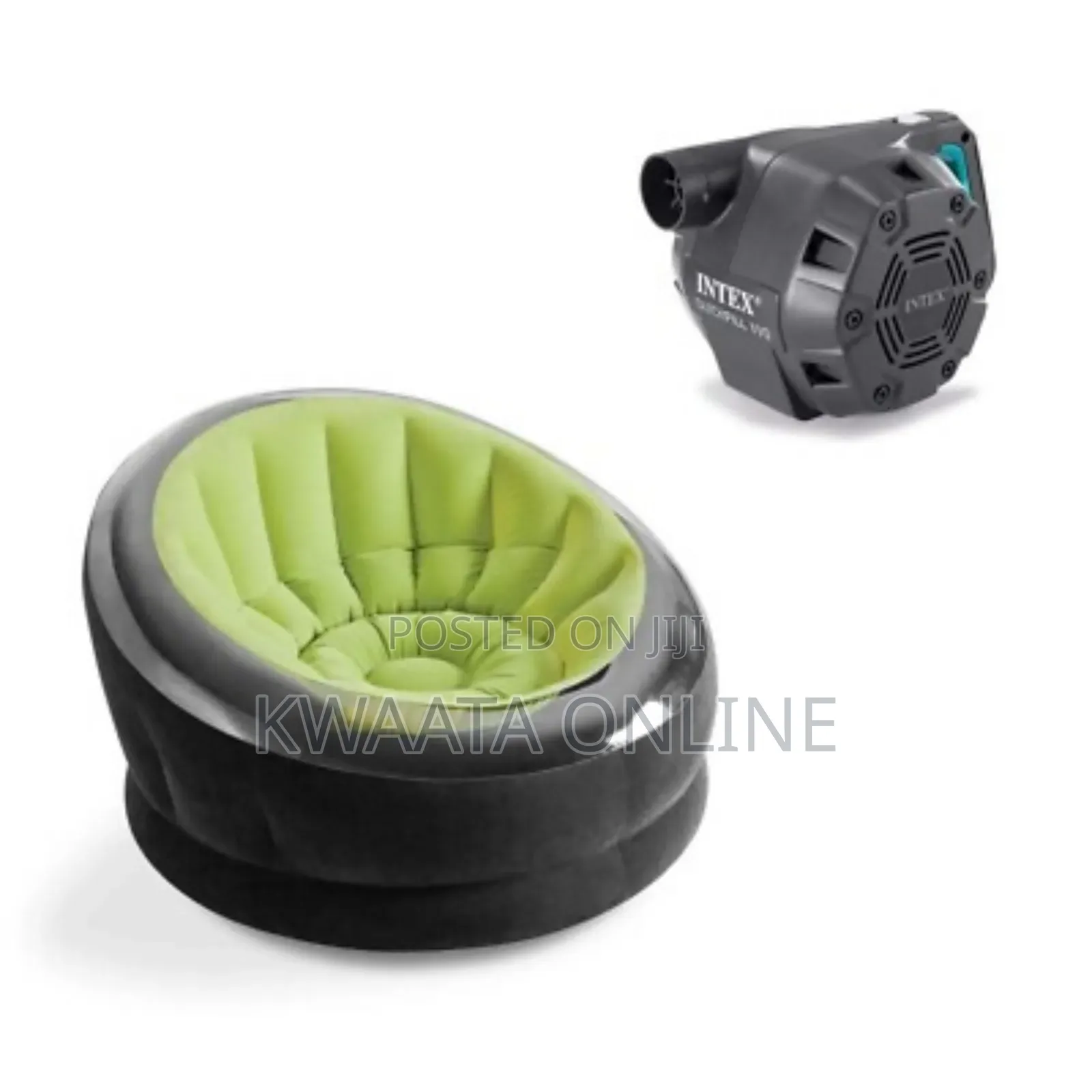 1 Piece Intex Inflatable Chair With Pump 1.12mx1.09mx69cm
