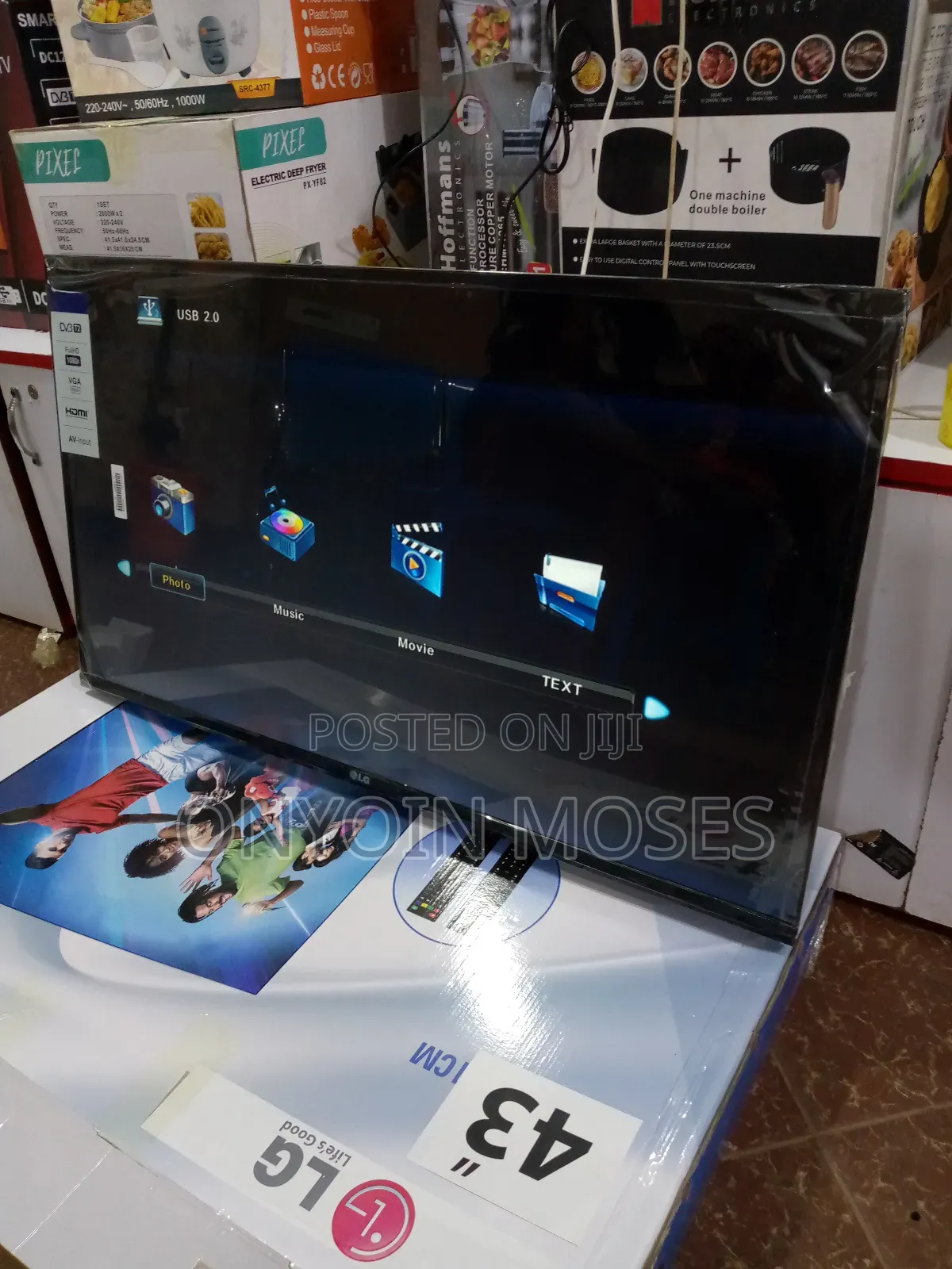 New Lg Digital Frameless Tv