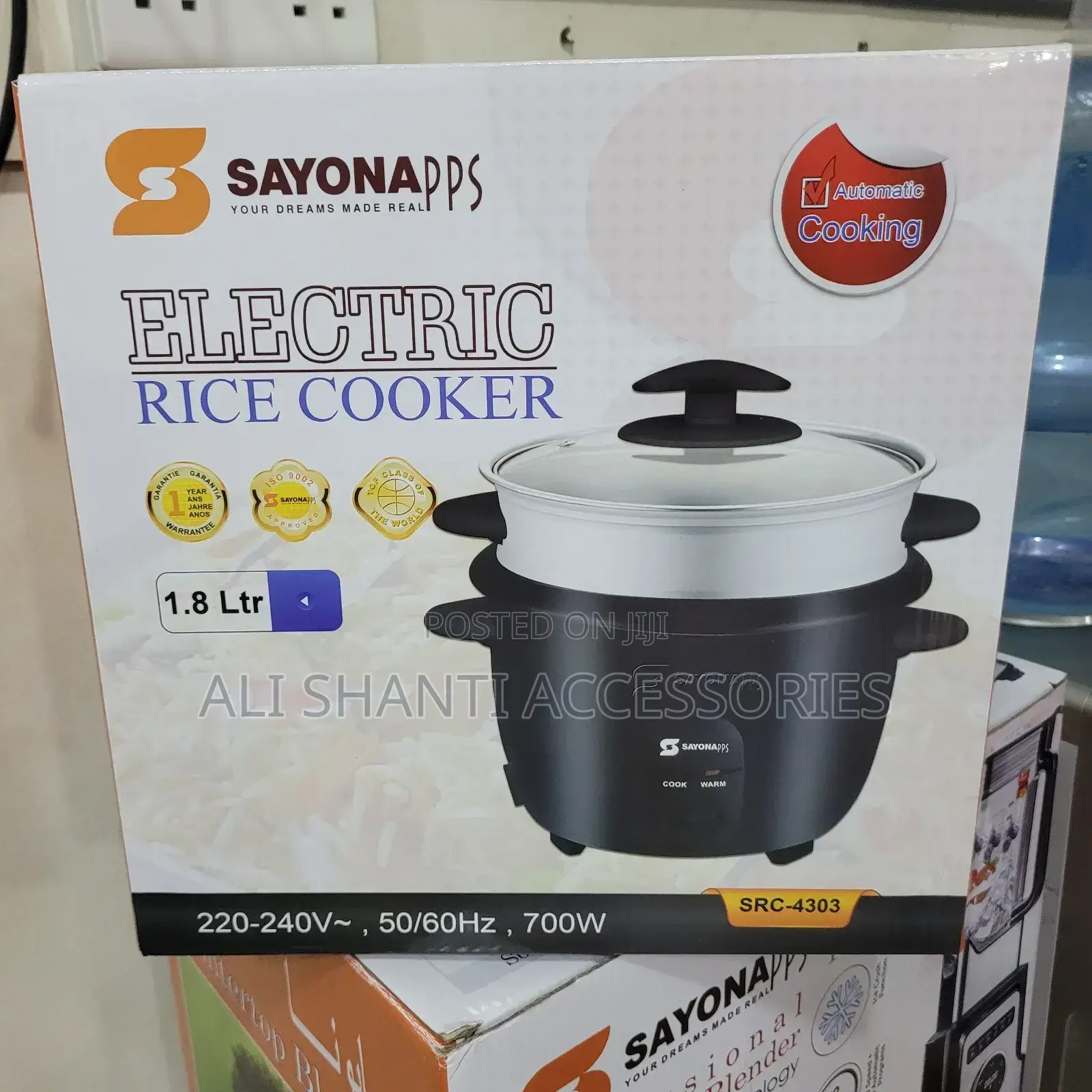 1.8l Sayona Rice Cooker, Sayona Electric Rice Cooker