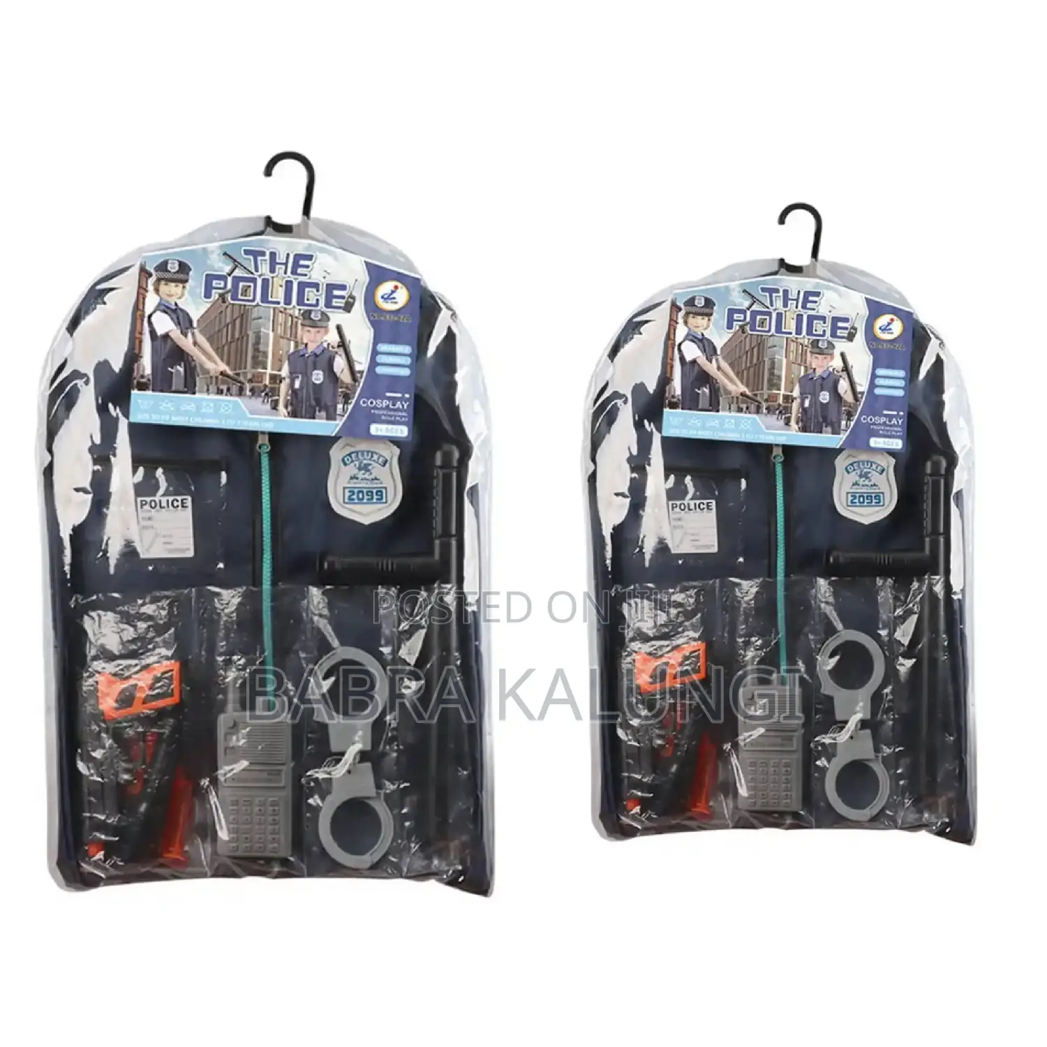 Police Pretend Play Kids Costume